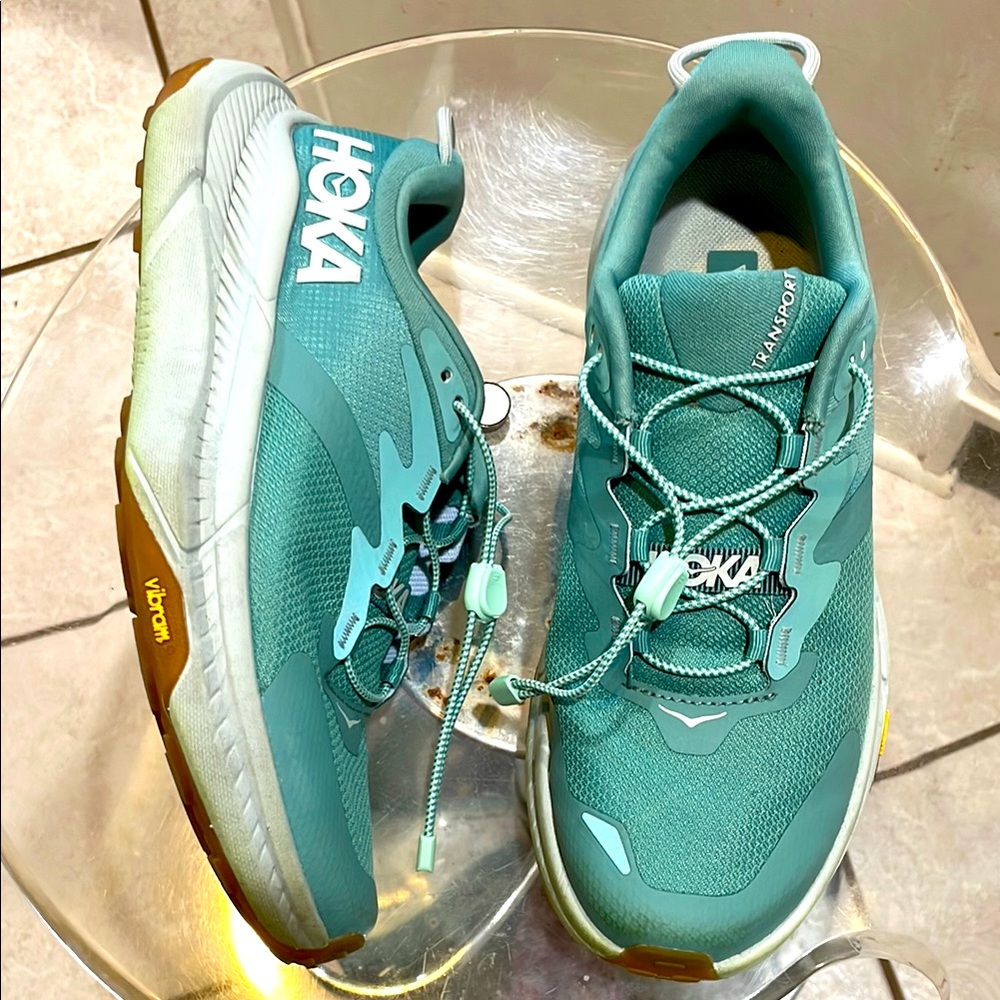 HOKA Women's Teal Transport Walking/Running Shoes